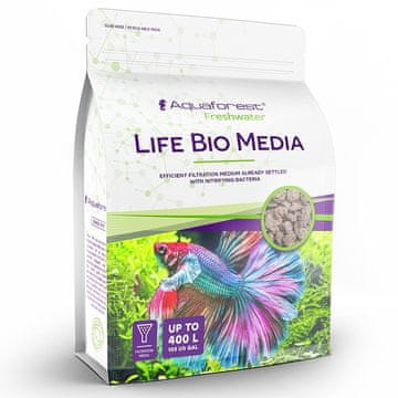 Aquaforest KERAMIČNI VLOŽEK BIOLOŠKI FILTER SREDNJI AKVARIJSKI BAKTERIJE 1000 ML