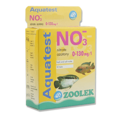 ZOOLEK TEST NITRATOV NO3 AKVARIJSKA VODA MERJENJE AKVARIJSKE VODE 50 TESTOV