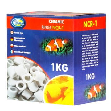 Aqua Nova KERAMIČNI FILTERSKI VLOŽEK ZA BIOLOŠKI AKVARIJ, ČISTI VODO 1 KG