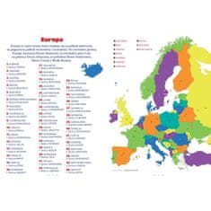 Fenix ATLAS EVROPE ZA OTROKE IZOBRAŽEVALNE KNJIGE ZEMLJEVIDI DRŽAVE CELINE