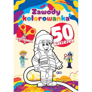 Fenix POBARVANKA PROFESSIONS IZOBRAŽEVALNA SLIKARKA ZA OTROKE +50 NALEPK