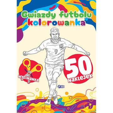 Fenix POBARVANKA NOGOMETNIH ZVEZD POBARVANKA NOGOMETNIH ZVEZD ZA OTROKE +50 NALEPK