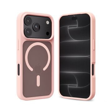 ETUI CRONG Etui Matte Magnetic MagSafe za iPhone 18 Pro Max / 17 Pro Max - Roza
