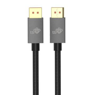 slomart TB Kabel DisplayPort M/M 2.1, aluminijast, 2m