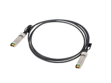 slomart Lanberg DAC SFP+ kabel 1m, črn, 10Gb/s