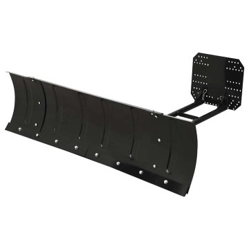 Vidaxl Snežni plug za štirikolesnik 150x38 cm črn