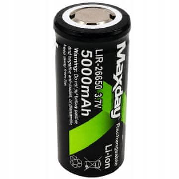 Verkgroup Akumulatorska 26650 polnilna baterija 5000mAh Li-ion 3,7V