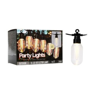 ProGarden Lahka veriga KO-AF5300220 LED PARTY 10 žarnic 9,5 m
