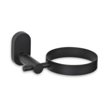 Kela Držalo za sušilnik za lase KL-22756 ALESSIO stainless steel 18/10 black 14.0x11.0x6.0cm 9.0cm