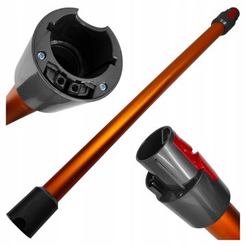 ORANŽNA ALUMINIJASTA PODALJŠEVALNA CEV ZA DYSON V7 V8 V10 V11 V15 72 cm