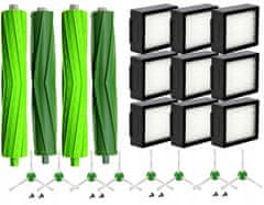 KOMPLET ŠČETKE VALJI FILTRI iRobot Roomba J7 E4 E5 E6 E7 I3 I4 I5 I6 I7 I8