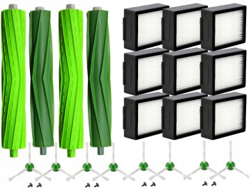 KOMPLET ŠČETKE VALJI FILTRI iRobot Roomba J7 E4 E5 E6 E7 I3 I4 I5 I6 I7 I8
