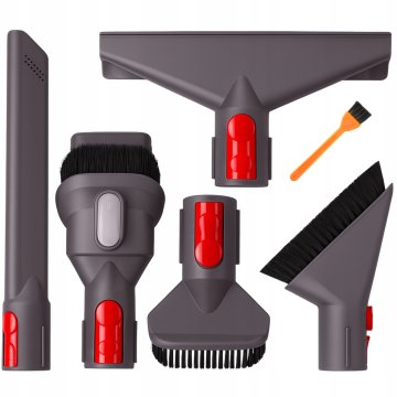 5x ŠOBA ZA ŠČETKO ZA DYSON V7 V8 V10 V11 V15 SV10 KOMPLET DODATKOV