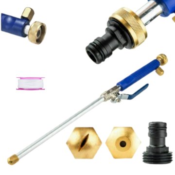ADAPTER ZA VRTNO CEV Z VODNIM CEVNIM CUREKOM, 45 CM