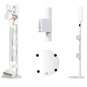 STOJALO ZA SESALNIK DYSON V6 V7 V8 V10 V11 V12 V15 OKROGLO ELEGANTNO BELO