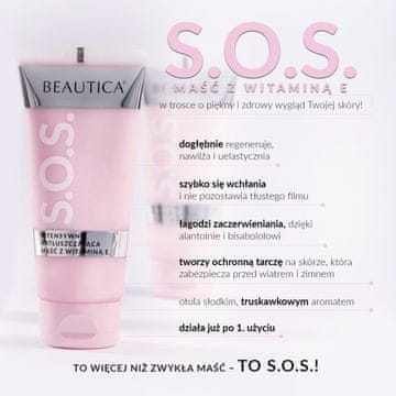 SOS - Intenzivno vlažilno mazilo z vitaminom E 100 ml