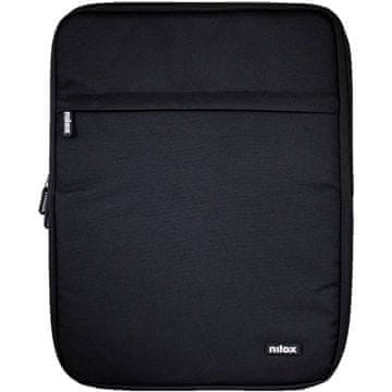 Northix Torba za prenosnik 15,6" črna, oblazinjena, odporna proti udarcem