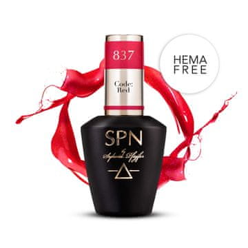 Koda 837: Rdeča UV LaQ 8ml