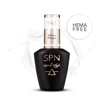 943 Srebrne kapljice UV LaQ 8ml