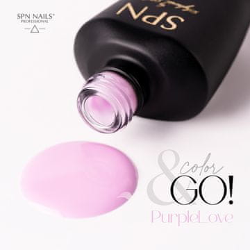 Gumijasta podlaga COLOR & GO! PurpleLove 10 ml