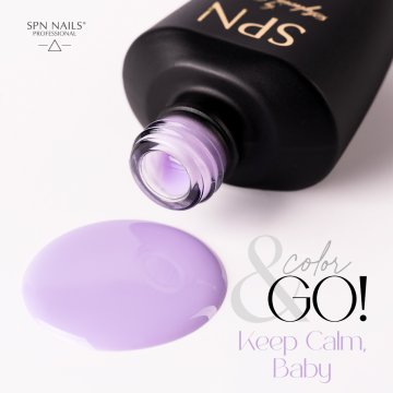 Gumijasta podlaga COLOR & GO! Keep Calm, Baby 10 ml