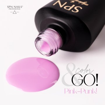 Gumijasta podlaga COLOR & GO! Roza-punk! 10 ml