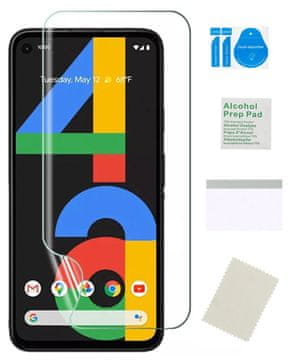 Hidrogelna zaščitna folija za GOOGLE PIXEL 4A za zaslon, trpežno TPU steklo