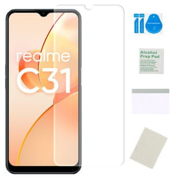 Hidrogelna zaščitna folija za REALME C31 za zaslon, močno in trpežno TPU steklo