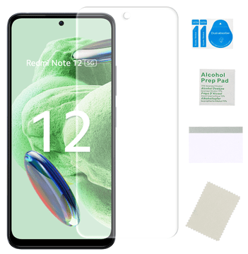 Zaščitna folija za XIAOMI REDMI NOTE 12 5G hidrogelna zaščitna folija za zaslon, trpežno TPU steklo