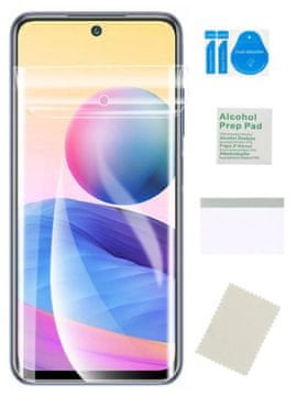 HIDROGELOVA FOLIJ ZA XIAOMI REDMI NOTE 10 5G TPU ZAŠČITNA FOLIJA ZA ZASLON, MOČNA