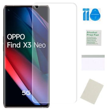 Hidrogelna zaščitna folija za OPPO FIND X3 NEO 5G za zaslon, močno TPU steklo