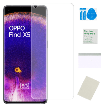 Hidrogelna zaščitna folija za OPPO FIND X5 za zaslon, močno in vzdržljivo TPU steklo