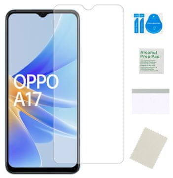 Zaščitna folija za hidrogelni zaslon OPPO A17, močno nelomljivo steklo