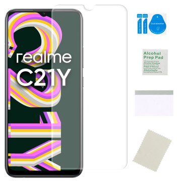 HIDROGELNA FOLIJ ZA REALME C21Y / C25Y ZAŠČITNA TPU FOLIJICA ZA ZASLON, MOČNA, TANKA