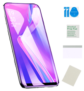 Zaščitna folija za zaslon SAMSUNG GALAXY A9 2018 iz hidrogelnega TPU materiala z zaščito proti modri barvi.