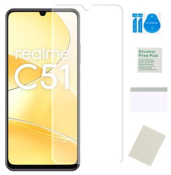 HIDROGELNA FOLIJ ZA REALME C51 ZAŠČITNA ZASLONSKA FOLIJA ZELO TANKA TPU