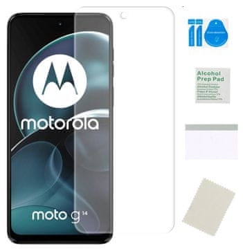 Hidrogelna zaščitna folija za MOTOROLA MOTO G14 za zaslon, močno TPU steklo