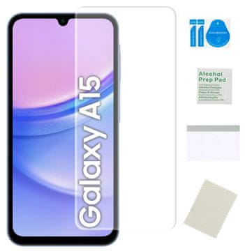 Zaščitna folija za SAMSUNG GALAXY A15, hidrogel, močna, za zaslon, TPU steklo