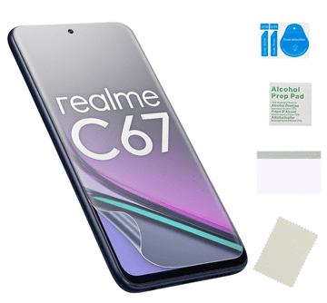 Mat zaščitna folija za REALME C67 4G, močna, nelomljiva, TPU mat