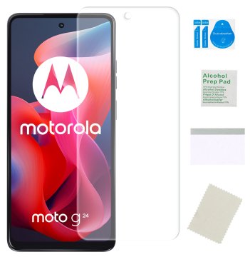 Zaščitna folija za hidrogelno zaščitno steklo za MOTOROLA MOTO G24 ne poči, TPU