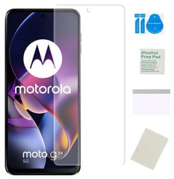 Zaščitna folija za hidrogelno steklo za MOTOROLA MOTO G54 ne poči, TPU