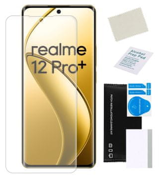 Hidrogelna zaščitna folija za REALME 12 PRO PLUS za stekleni zaslon, ki ne poči, TPU
