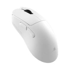 White Shark brezžična gaming miška CAMILLUS, 30.000 DPI, bela, ultra lahka
