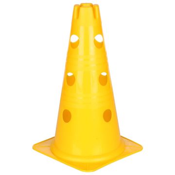 Merco Vario stožec z luknjami rumene barve 30 cm pakiranje 1 kos