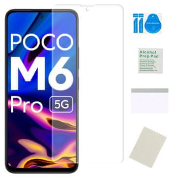 Hidrogelna zaščitna folija za XIAOMI POCO M6 PRO 5G za zaslon iz močnega stekla TPU