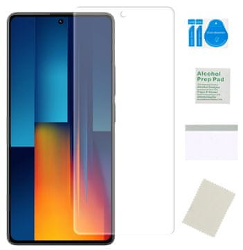 Hidrogelna zaščitna folija za XIAOMI POCO M6 PRO za zaslon, trpežno TPU steklo