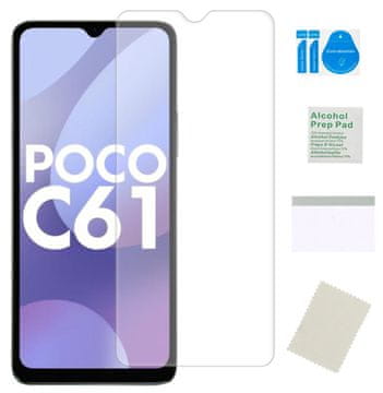 Hidrogelna zaščitna folija za XIAOMI POCO C61 za stekleni zaslon, ne poči TPU