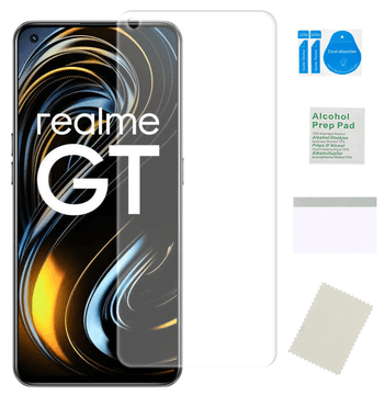 Zaščitna folija iz hidrogela za REALME GT 5G, močna za stekleni zaslon, ne poči, TPU