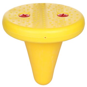 Merco Sensory Balance Stool sedež za ravnotežje rumeni paket 1 kos