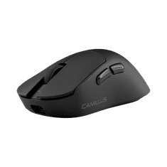 White Shark brezžična gaming miška CAMILLUS, 30.000 DPI, črna, ultra lahka
